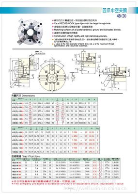 高夹持精度贝斯特四爪卡盘4B-10 中实液压卡盘如何赋能现代数控夹具行业的工艺革新